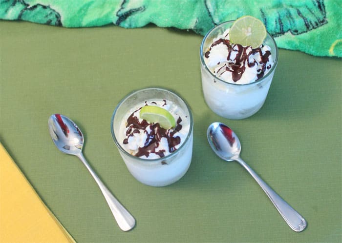 Icebox Key Lime Parfait | 2 Cookin Mamas