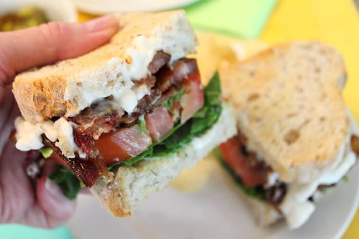 Kicked Up BLT Sandwich 3 | 2 Cookin Mamas