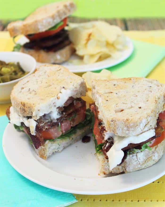 Kicked Up BLT Sandwich 8 | 2 Cookin Mamas