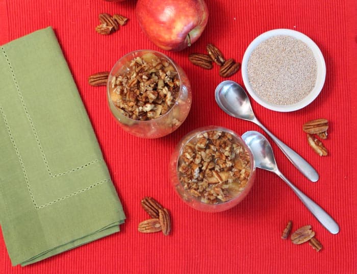 Apple Pecan Chia Pudding 1 | 2 Cookin Mamas