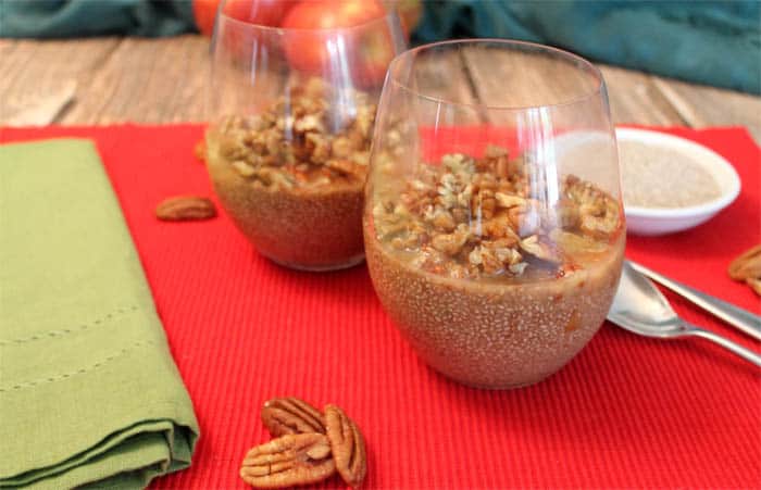 Apple Pecan Chia Pudding 4 | 2 Cookin Mamas