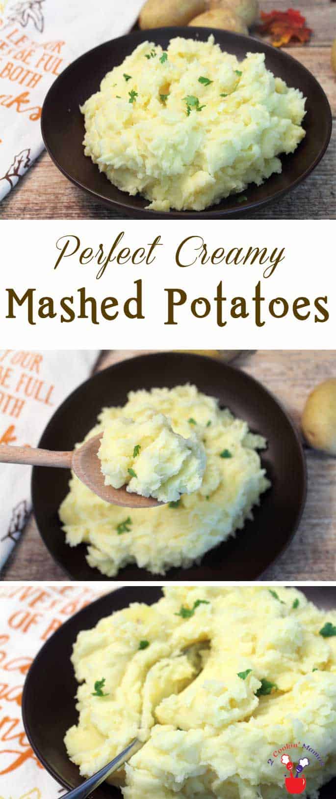 How To Make Perfect Mashed Potatoes 2 Cookin Mamas 