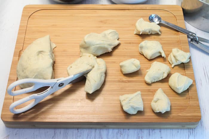 Cinnamon Apple Monkey Bread prep 2 | 2 Cookin Mamas