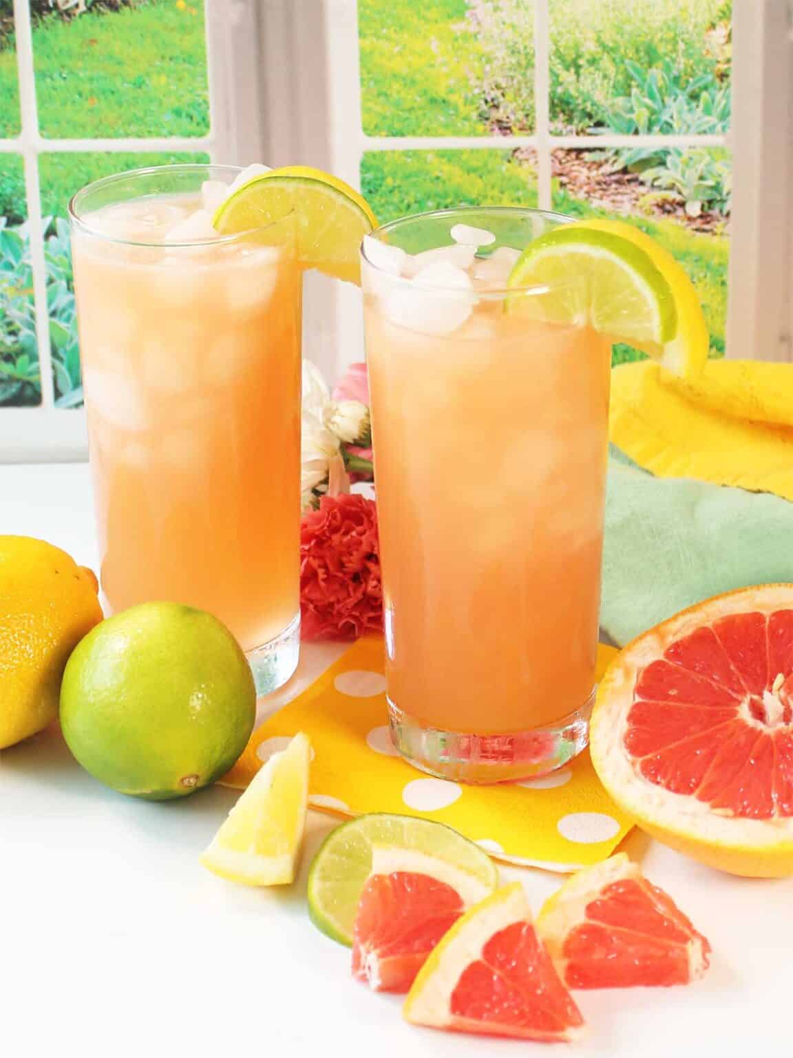 Paloma with Grapefruit Juice 2 Cookin Mamas