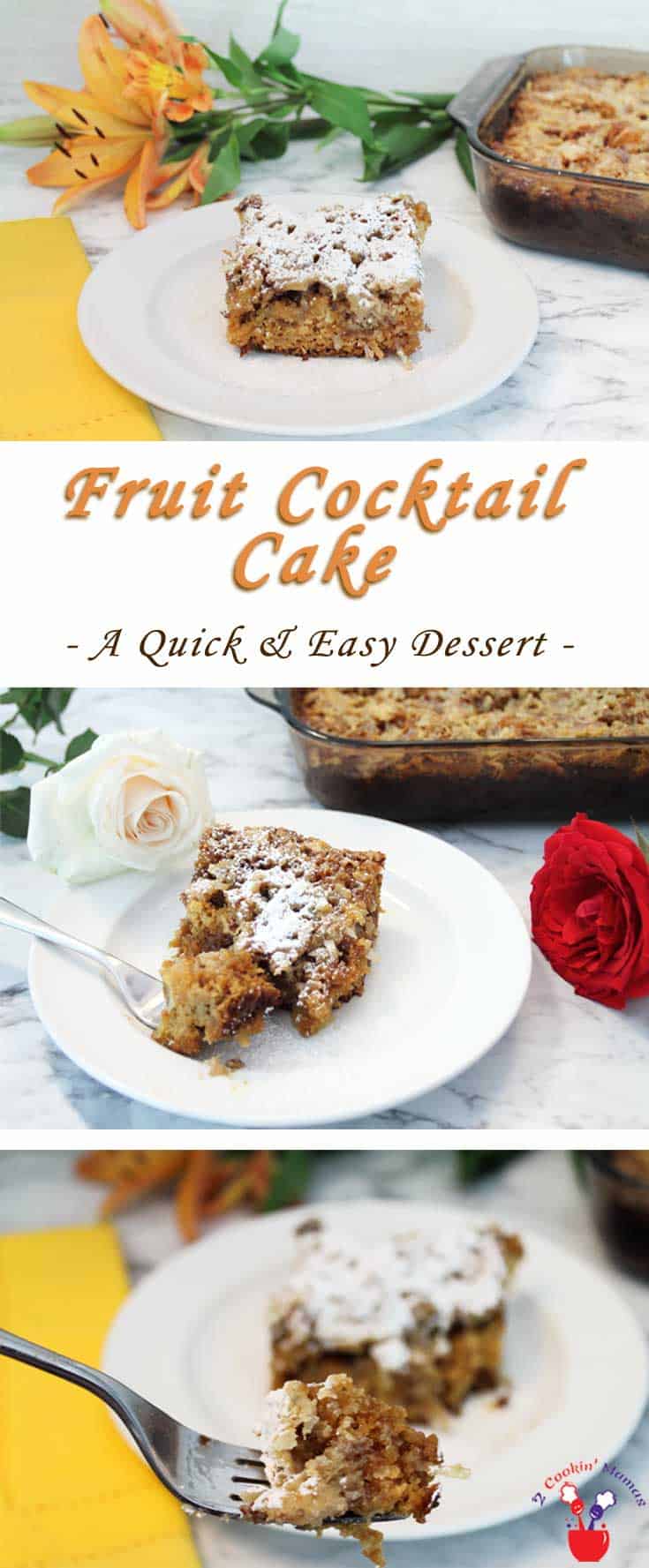 fruit cocktail cake | foodgawker