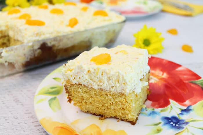 Mama's Traditional Mandarin Orange Cake - Out of the Box Baking