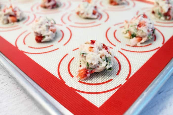 Strawberry Mint Cookies 8 | 2 Cookin Mamas