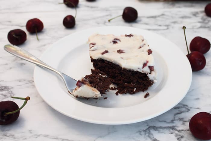 Black Cherry Brownies 3 | 2 Cookin Mamas