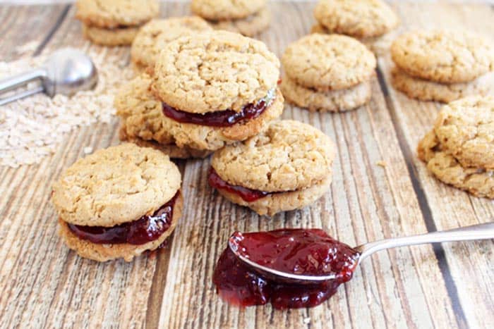 Peanut Butter and Jelly Cookies 3 | 2 Cookin Mamas