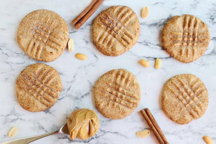 Peanut Butter Snickerdoodles 735 | 2 Cookin Mamas