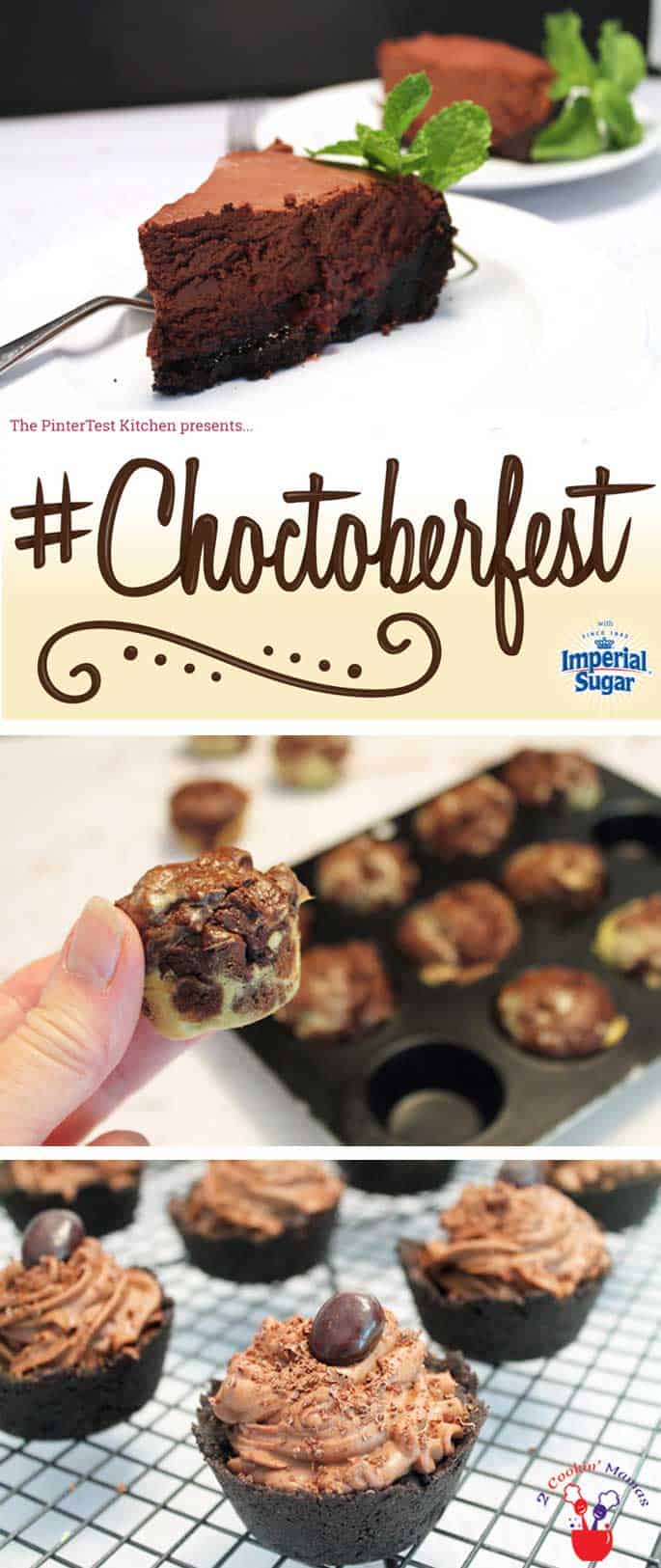 Over 70 food bloggers are bringing you tons of chocolate recipes for an entire week! Get ready to drool as Choctoberfest 2017 begins! #chocolate #recipes #giveaway