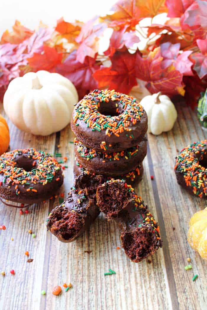 Chocolate Mint Doughnuts 1 | 2 Cookin Mamas