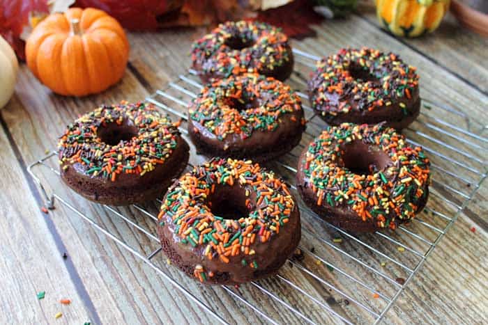 Chocolate Mint Doughnuts 3 | 2 Cookin Mamas