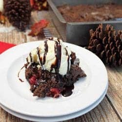 Black Forest Crisp square | 2 Cookin Mamas