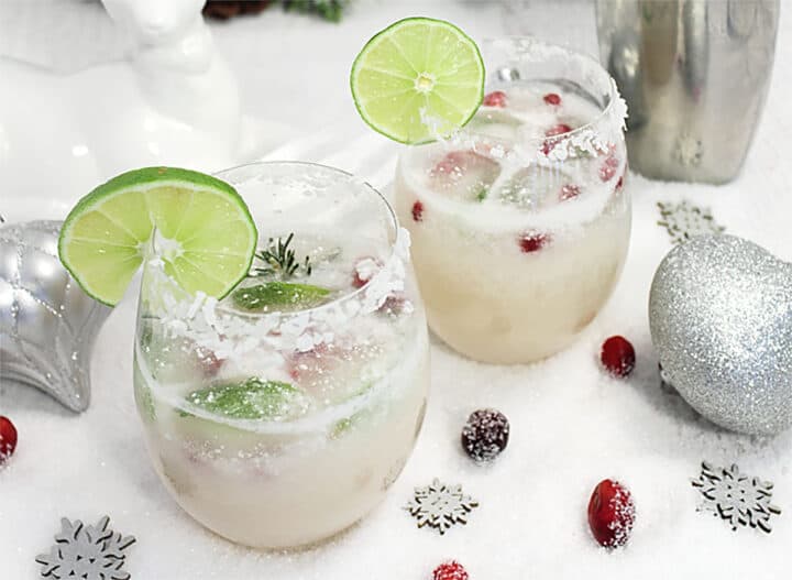 White Christmas Margarita 2 Cookin Mamas