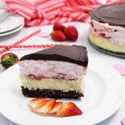 Neapolitan Cheesecake square 2 | 2 Cookin Mamas