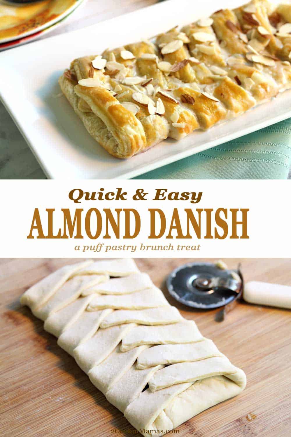 Easy Almond Danish Braid