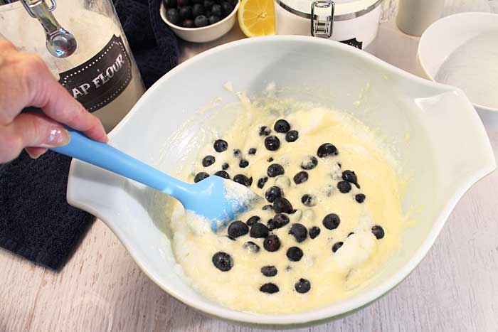 Lemon Blueberry Pancakes Step 5