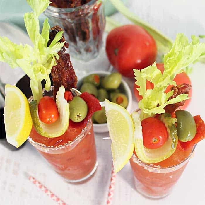 Bloody Maria with Bourbon Candied Bacon square
