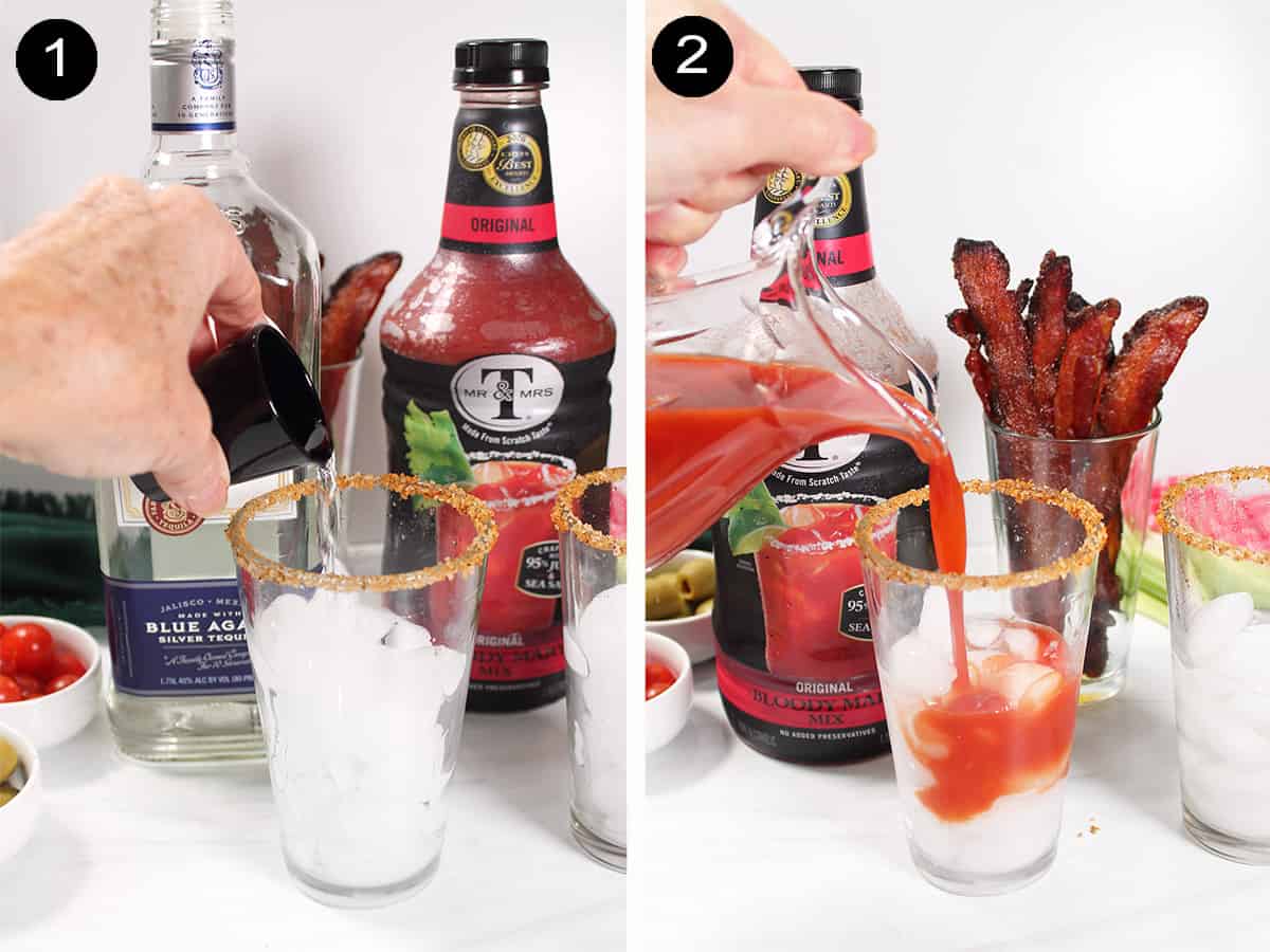 Bloody Maria Drink (Tequila Bloody Mary) - Veggies Don't Bite