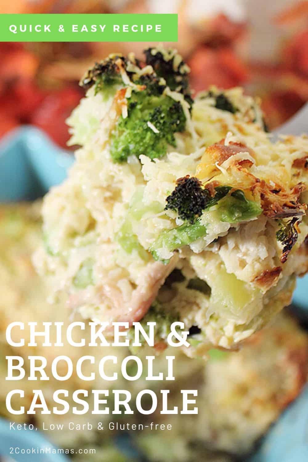 Keto Chicken Broccoli Casserole