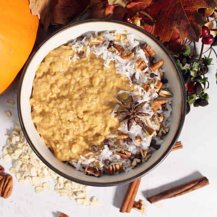 Pumpkin Pie Overnight Oats square