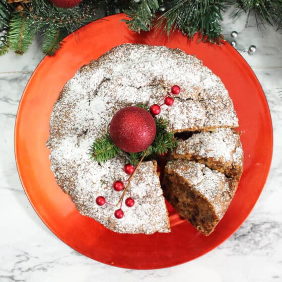 Applesauce Spice Fruit Cake 2 Cookin Mamas