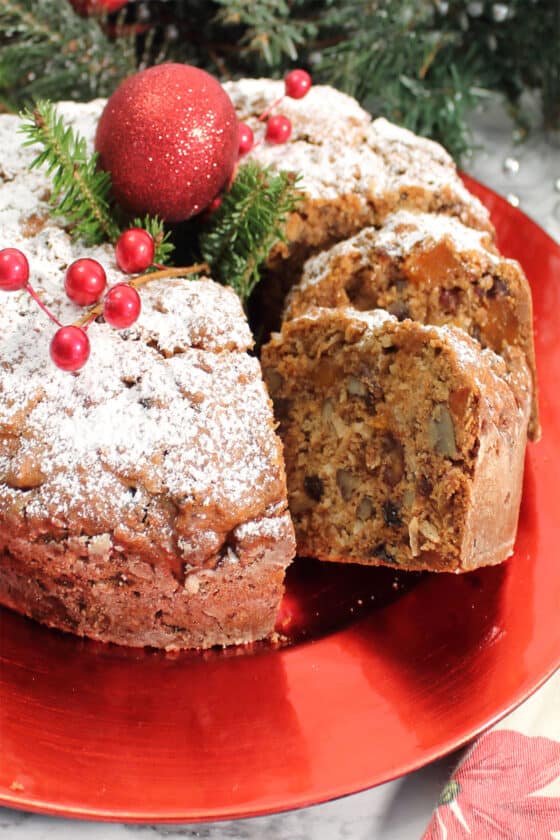 Applesauce Spice Fruit Cake 2 Cookin Mamas