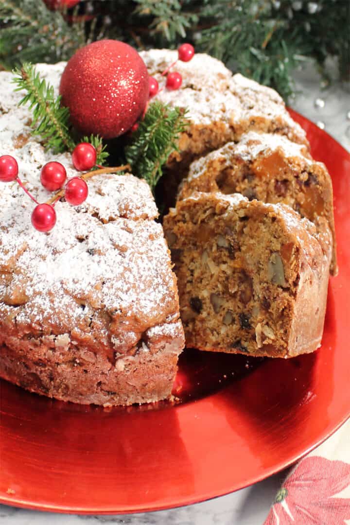 Applesauce Spice Fruit Cake 2 Cookin Mamas