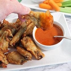 Crispy Air Fryer Wings square
