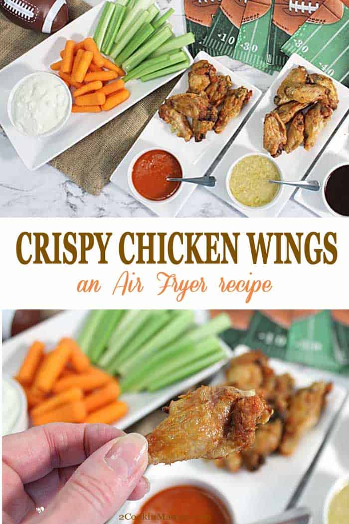 Super Crispy Air Fryer Chicken Wings 2 Cookin Mamas