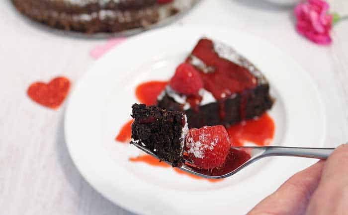 Flourless Chocolate Torte bite