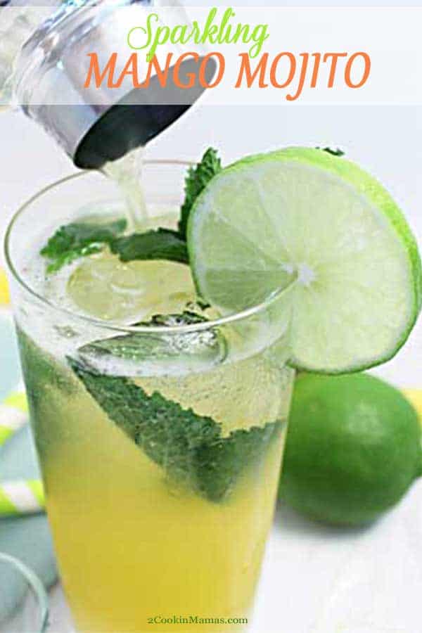 Sparkling Mango Mojito