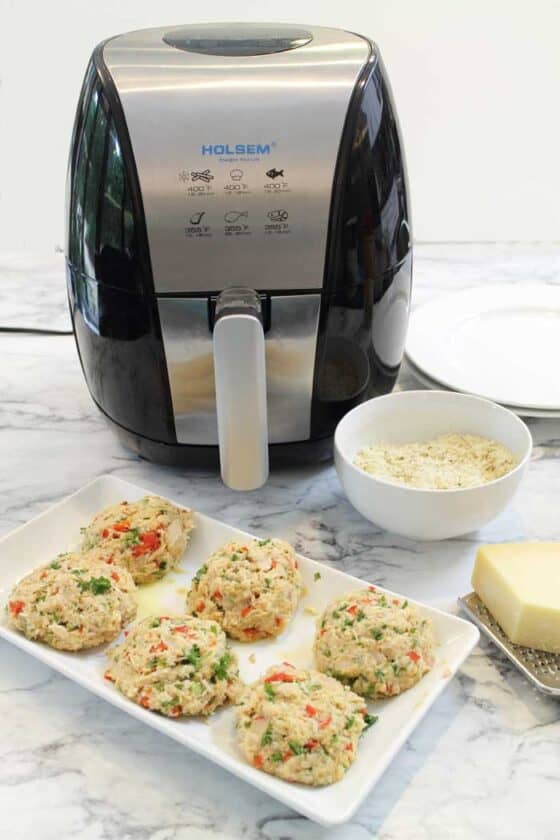 Easy Air Fryer Tuna Patties 2 Cookin Mamas