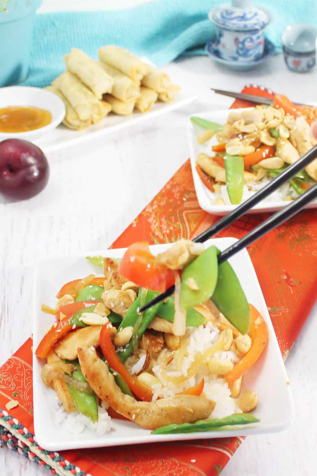 Chicken Stir Fry with Plum Sauce 2 Cookin Mamas