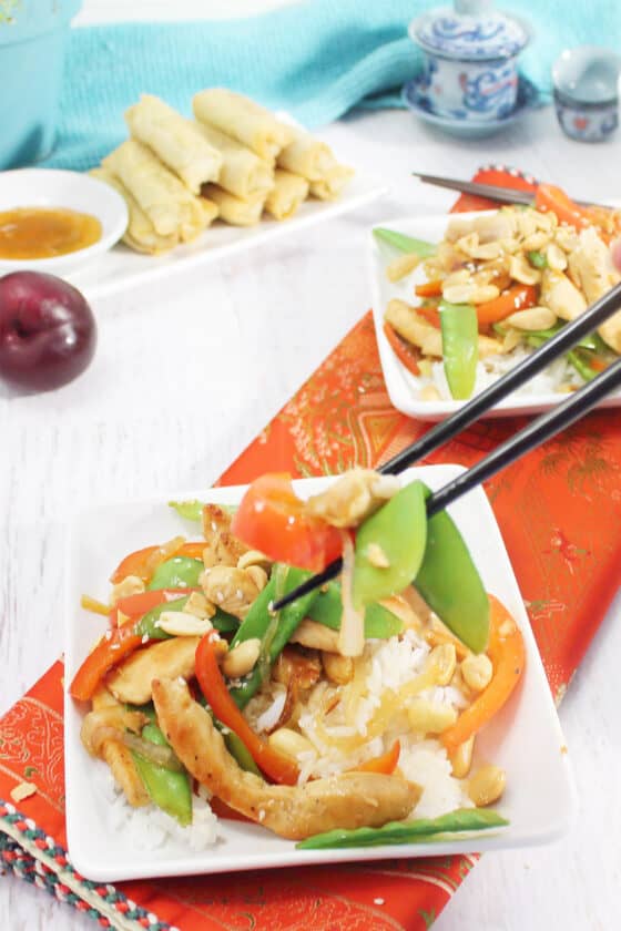 Chicken Stir Fry with Plum Sauce 2 Cookin Mamas