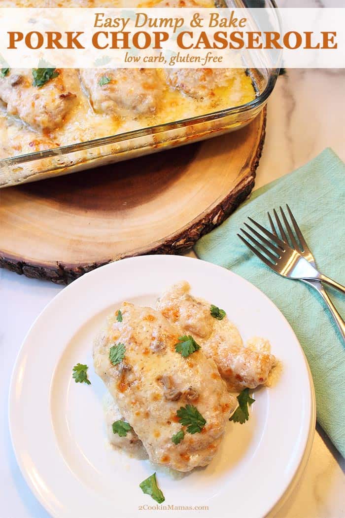Dump and Bake Pork Chop Casserole