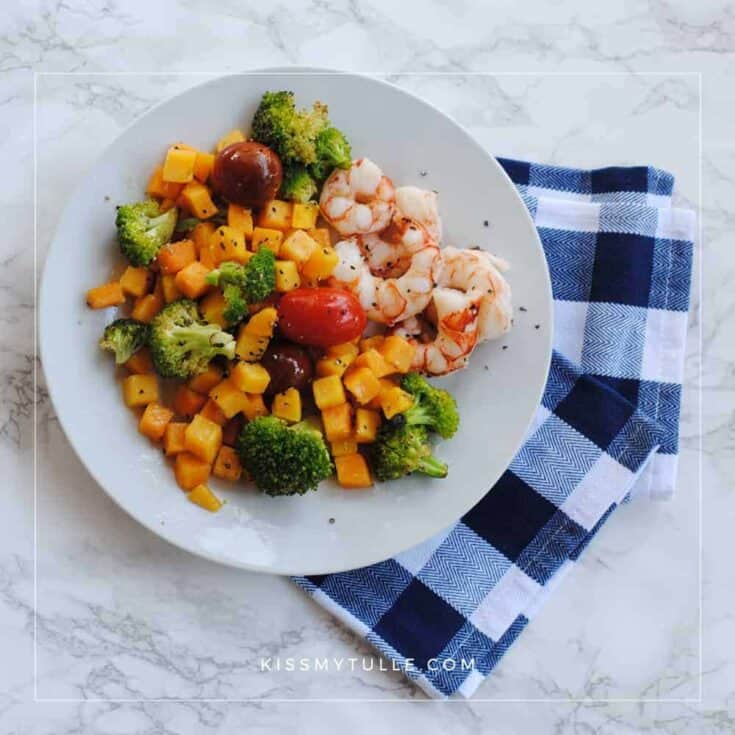 Image for Roasted Shrimp and Vegetables is the Perfect Fall Sheet Pan Meal