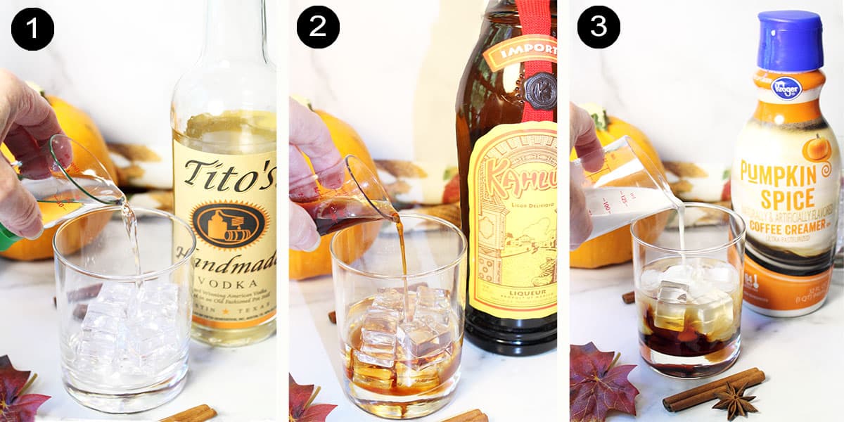 How to make our Pumpkin Spice White Russian recipe.