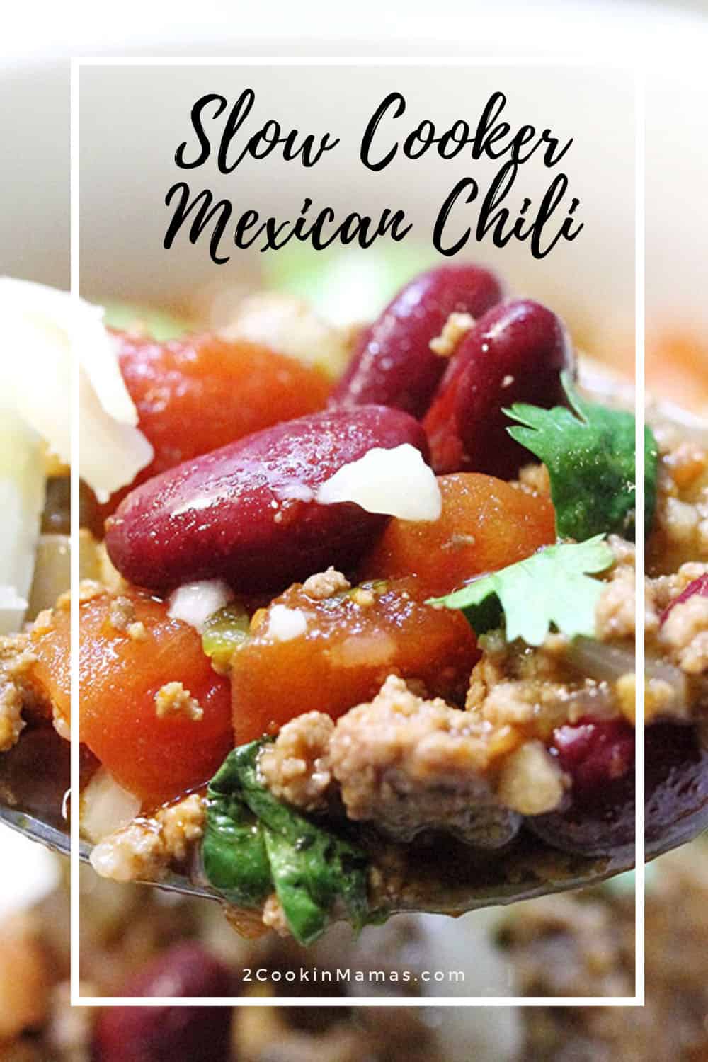 Easy Slow Cooker Mexican Chili