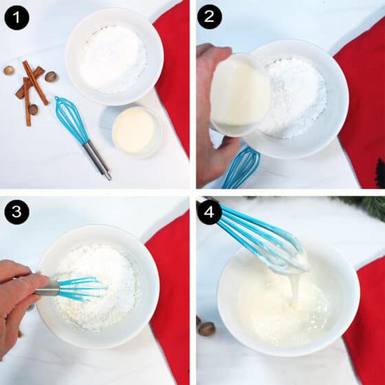 Soft Eggnog Cookies with Eggnog Icing 2 Cookin Mamas