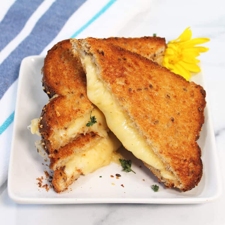 Air Fryer Grilled Cheese 2 Cookin Mamas