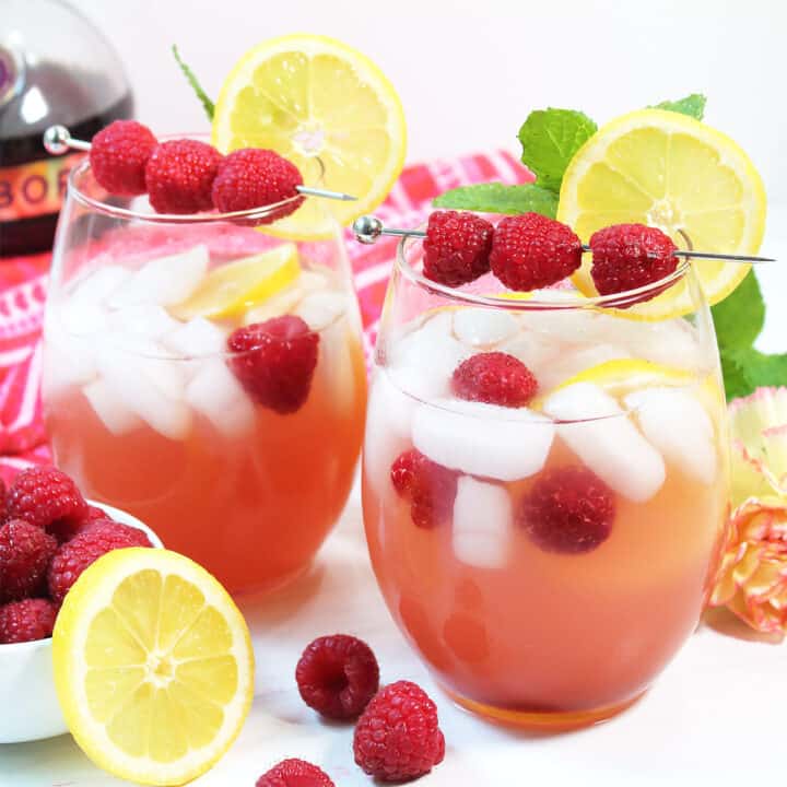 Pink Lemonade Cocktail 2 Cookin Mamas