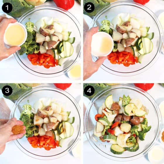 Grilled Mahi Mahi with Vegetables in Foil Packets