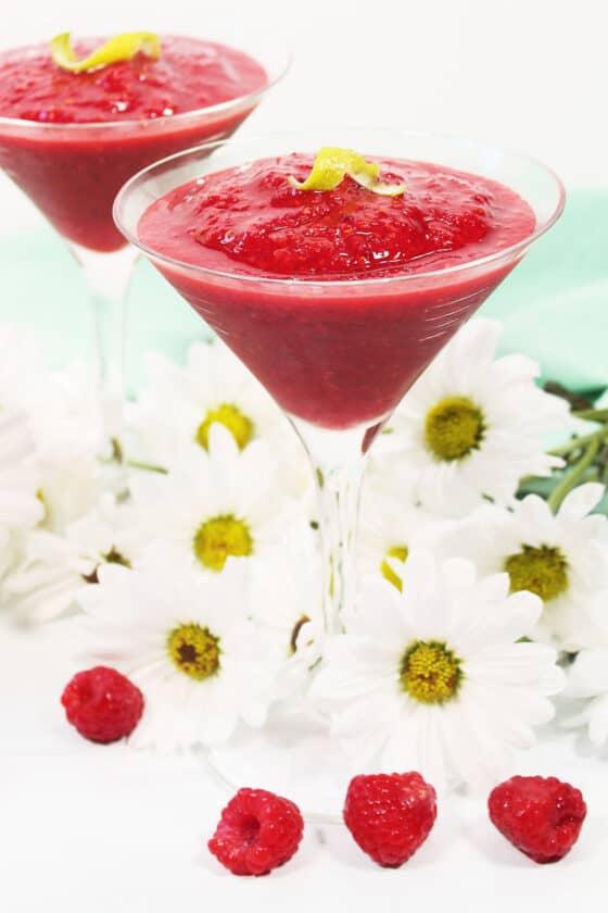 Best Frozen Raspberry Daiquiri Recipe - 2 Cookin Mamas