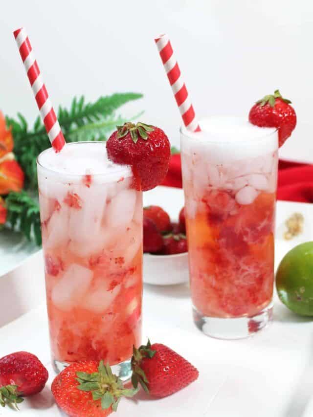 Strawberry Rum Cocktail