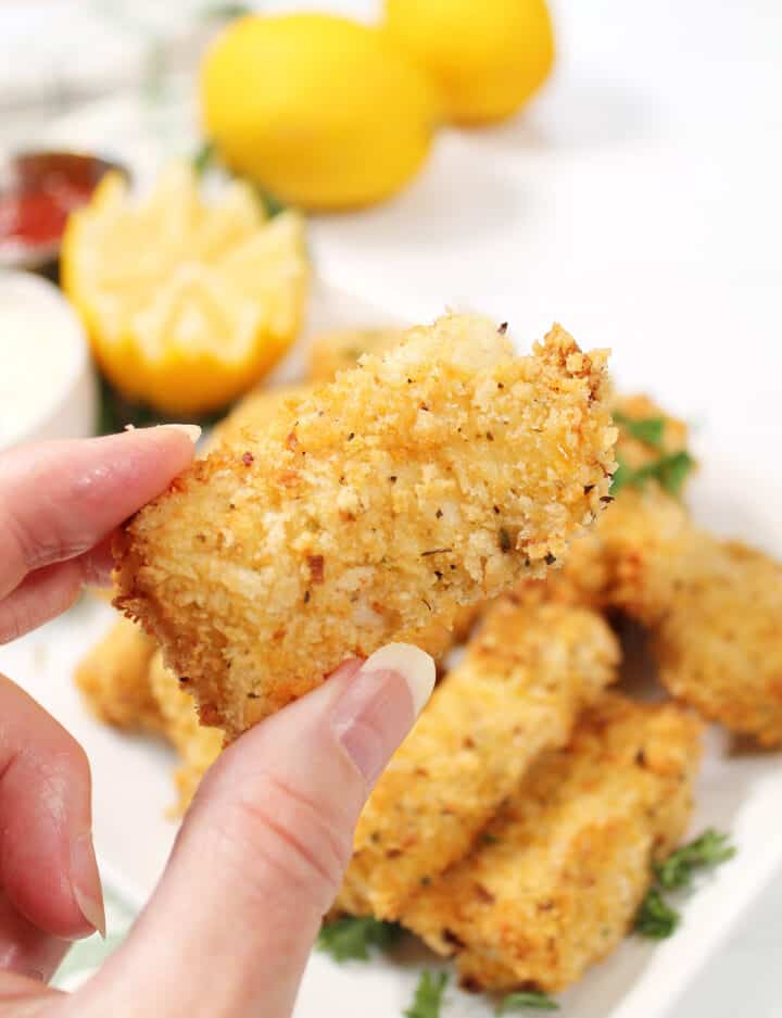 Easy Air Fryer Fish Sticks Recipe 2 Cookin Mamas