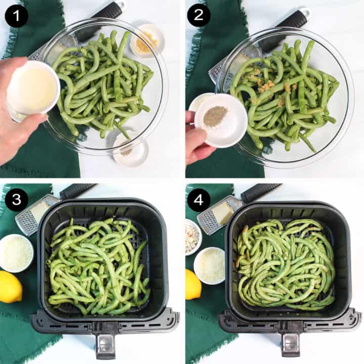 Air Fryer Green Beans 2 Cookin Mamas