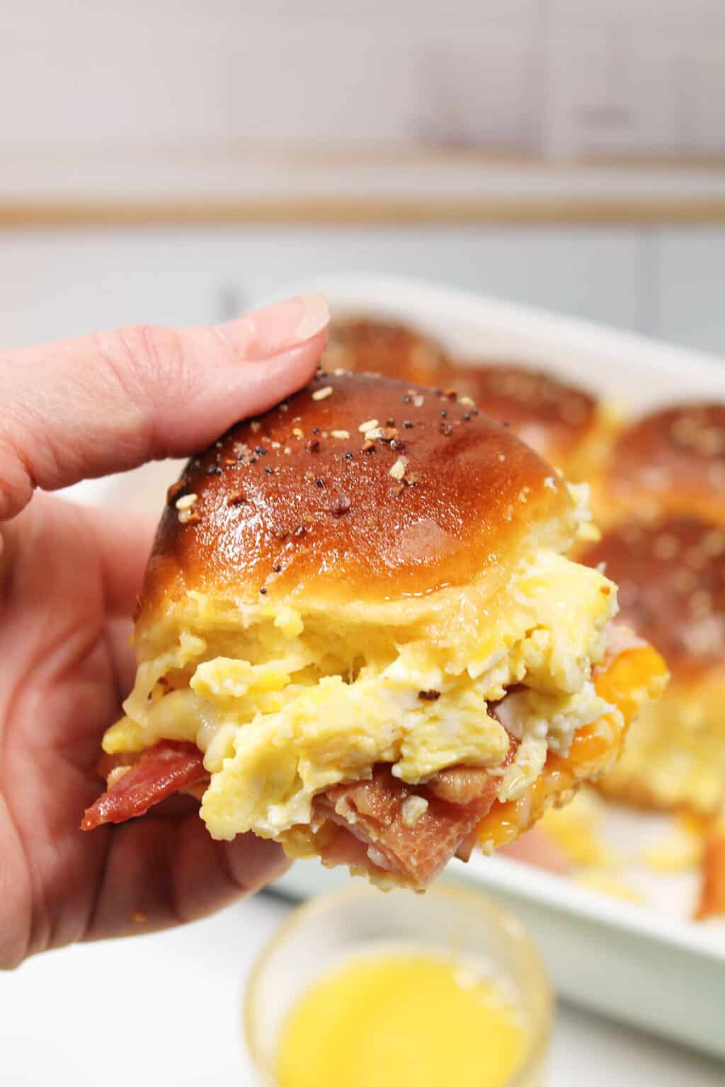 Hawaiian Roll Breakfast Sliders 2 Cookin Mamas