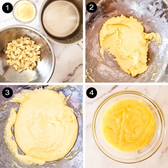 Champagne White Chocolate Truffles 2 Cookin Mamas